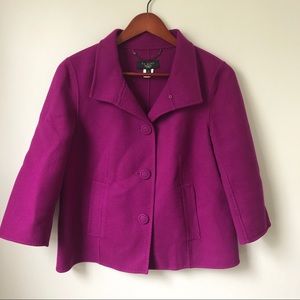 {Talbots} magenta jacket
